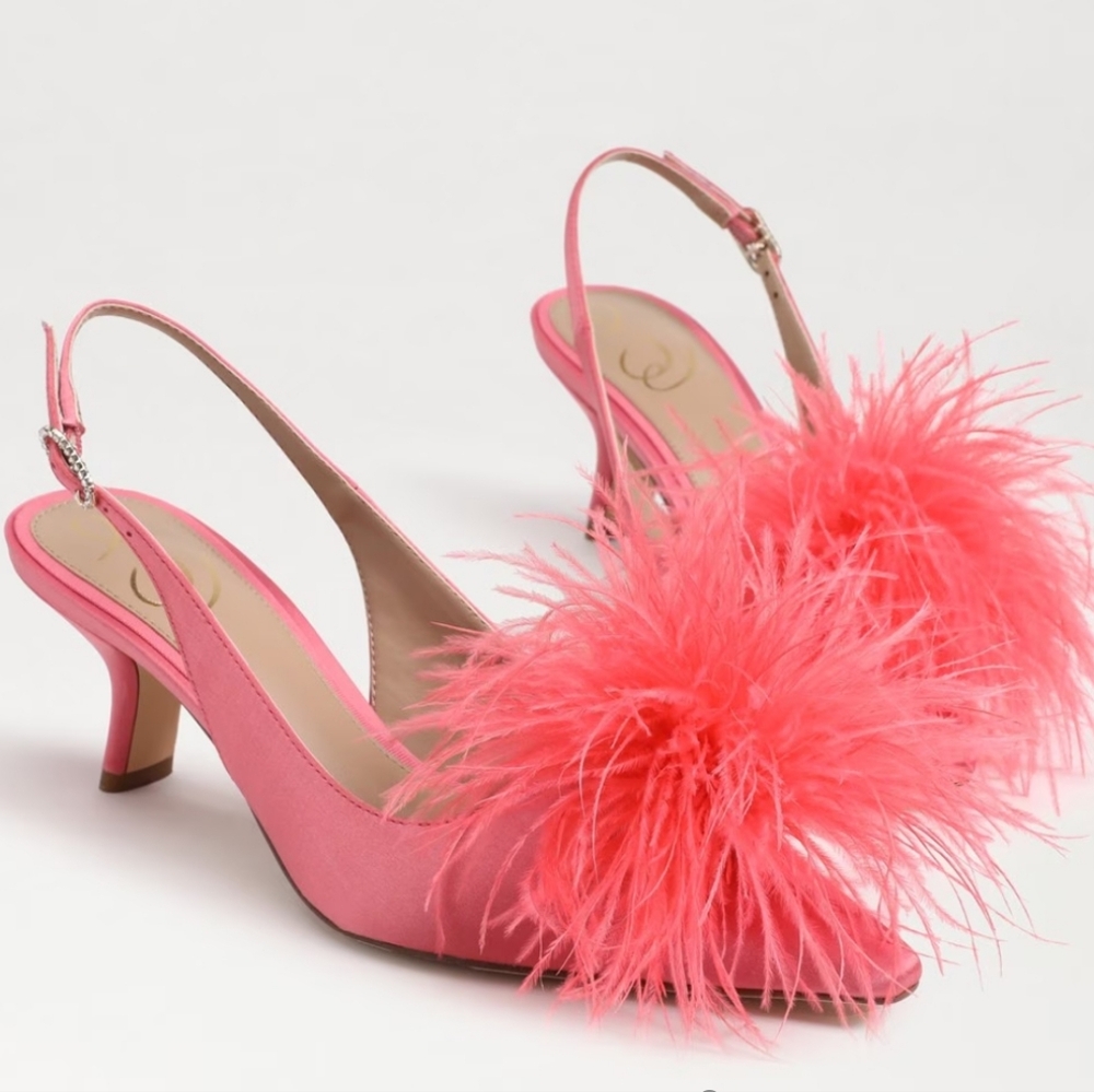 Sam Edelman Bianka Feather Slingback Pump